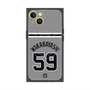 プレミアムスクエアケース with MagSafe［ 読売ジャイアンツ - #59 WAKABAYASHI - ビジター ］