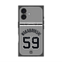 プレミアムスクエアケース with MagSafe［ 読売ジャイアンツ - #59 WAKABAYASHI - ビジター ］