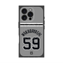 プレミアムスクエアケース with MagSafe［ 読売ジャイアンツ - #59 WAKABAYASHI - ビジター ］