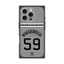 プレミアムスクエアケース with MagSafe［ 読売ジャイアンツ - #59 WAKABAYASHI - ビジター ］