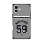 プレミアムスクエアケース with MagSafe［ 読売ジャイアンツ - #59 WAKABAYASHI - ビジター ］
