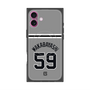 プレミアムスクエアケース with MagSafe［ 読売ジャイアンツ - #59 WAKABAYASHI - ビジター ］