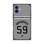 プレミアムスクエアケース with MagSafe［ 読売ジャイアンツ - #59 WAKABAYASHI - ビジター ］