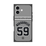 プレミアムスクエアケース with MagSafe［ 読売ジャイアンツ - #59 WAKABAYASHI - ビジター ］