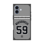 プレミアムスクエアケース with MagSafe［ 読売ジャイアンツ - #59 WAKABAYASHI - ビジター ］