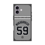 プレミアムスクエアケース with MagSafe［ 読売ジャイアンツ - #59 WAKABAYASHI - ビジター ］