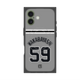プレミアムスクエアケース with MagSafe［ 読売ジャイアンツ - #59 WAKABAYASHI - ビジター ］