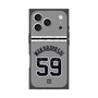 プレミアムスクエアケース with MagSafe［ 読売ジャイアンツ - #59 WAKABAYASHI - ビジター ］