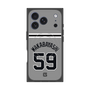 プレミアムスクエアケース with MagSafe［ 読売ジャイアンツ - #59 WAKABAYASHI - ビジター ］