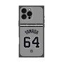 プレミアムスクエアケース with MagSafe［ 読売ジャイアンツ - #64 YAMADA -ビジター ］