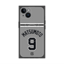 プレミアムスクエアケース with MagSafe［ 読売ジャイアンツ - #9 MATSUMOTO - ビジター ］