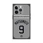 プレミアムスクエアケース with MagSafe［ 読売ジャイアンツ - #9 MATSUMOTO - ビジター ］