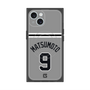 プレミアムスクエアケース with MagSafe［ 読売ジャイアンツ - #9 MATSUMOTO - ビジター ］