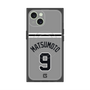 プレミアムスクエアケース with MagSafe［ 読売ジャイアンツ - #9 MATSUMOTO - ビジター ］
