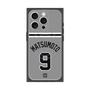 プレミアムスクエアケース with MagSafe［ 読売ジャイアンツ - #9 MATSUMOTO - ビジター ］