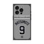 プレミアムスクエアケース with MagSafe［ 読売ジャイアンツ - #9 MATSUMOTO - ビジター ］