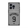 プレミアムスクエアケース with MagSafe［ 読売ジャイアンツ - #9 MATSUMOTO - ビジター ］