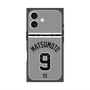 プレミアムスクエアケース with MagSafe［ 読売ジャイアンツ - #9 MATSUMOTO - ビジター ］