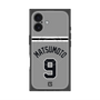 プレミアムスクエアケース with MagSafe［ 読売ジャイアンツ - #9 MATSUMOTO - ビジター ］