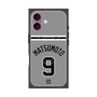 プレミアムスクエアケース with MagSafe［ 読売ジャイアンツ - #9 MATSUMOTO - ビジター ］