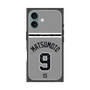 プレミアムスクエアケース with MagSafe［ 読売ジャイアンツ - #9 MATSUMOTO - ビジター ］