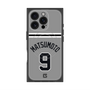 プレミアムスクエアケース with MagSafe［ 読売ジャイアンツ - #9 MATSUMOTO - ビジター ］