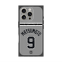 プレミアムスクエアケース with MagSafe［ 読売ジャイアンツ - #9 MATSUMOTO - ビジター ］
