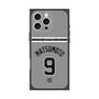 プレミアムスクエアケース with MagSafe［ 読売ジャイアンツ - #9 MATSUMOTO - ビジター ］