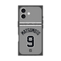 プレミアムスクエアケース with MagSafe［ 読売ジャイアンツ - #9 MATSUMOTO - ビジター ］