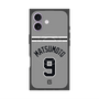 プレミアムスクエアケース with MagSafe［ 読売ジャイアンツ - #9 MATSUMOTO - ビジター ］