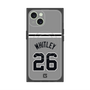 プレミアムスクエアケース with MagSafe［ 読売ジャイアンツ - #26 WHITLEY - ビジター ］