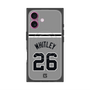 プレミアムスクエアケース with MagSafe［ 読売ジャイアンツ - #26 WHITLEY - ビジター ］