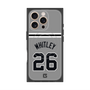 プレミアムスクエアケース with MagSafe［ 読売ジャイアンツ - #26 WHITLEY - ビジター ］