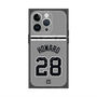 プレミアムスクエアケース with MagSafe［ 読売ジャイアンツ - #28 HOWARD - ビジター ］