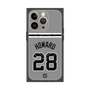 プレミアムスクエアケース with MagSafe［ 読売ジャイアンツ - #28 HOWARD - ビジター ］