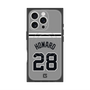 プレミアムスクエアケース with MagSafe［ 読売ジャイアンツ - #28 HOWARD - ビジター ］