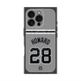 プレミアムスクエアケース with MagSafe［ 読売ジャイアンツ - #28 HOWARD - ビジター ］