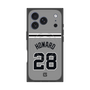 プレミアムスクエアケース with MagSafe［ 読売ジャイアンツ - #28 HOWARD - ビジター ］