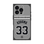 プレミアムスクエアケース with MagSafe［ 読売ジャイアンツ - #33 KOHAMA - ビジター ］