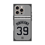 プレミアムスクエアケース with MagSafe［ 読売ジャイアンツ - #39 MINAKAWA - ビジター ］