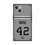 プレミアムスクエアケース with MagSafe［ 読売ジャイアンツ - #42 MATA - ビジター ］