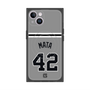 プレミアムスクエアケース with MagSafe［ 読売ジャイアンツ - #42 MATA - ビジター ］