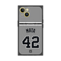 プレミアムスクエアケース with MagSafe［ 読売ジャイアンツ - #42 MATA - ビジター ］