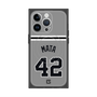 プレミアムスクエアケース with MagSafe［ 読売ジャイアンツ - #42 MATA - ビジター ］