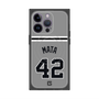 プレミアムスクエアケース with MagSafe［ 読売ジャイアンツ - #42 MATA - ビジター ］