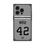 プレミアムスクエアケース with MagSafe［ 読売ジャイアンツ - #42 MATA - ビジター ］