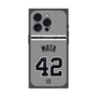 プレミアムスクエアケース with MagSafe［ 読売ジャイアンツ - #42 MATA - ビジター ］