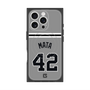 プレミアムスクエアケース with MagSafe［ 読売ジャイアンツ - #42 MATA - ビジター ］
