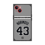 プレミアムスクエアケース with MagSafe［ 読売ジャイアンツ - #43 NORIMOTO - ビジター ］