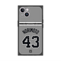 プレミアムスクエアケース with MagSafe［ 読売ジャイアンツ - #43 NORIMOTO - ビジター ］